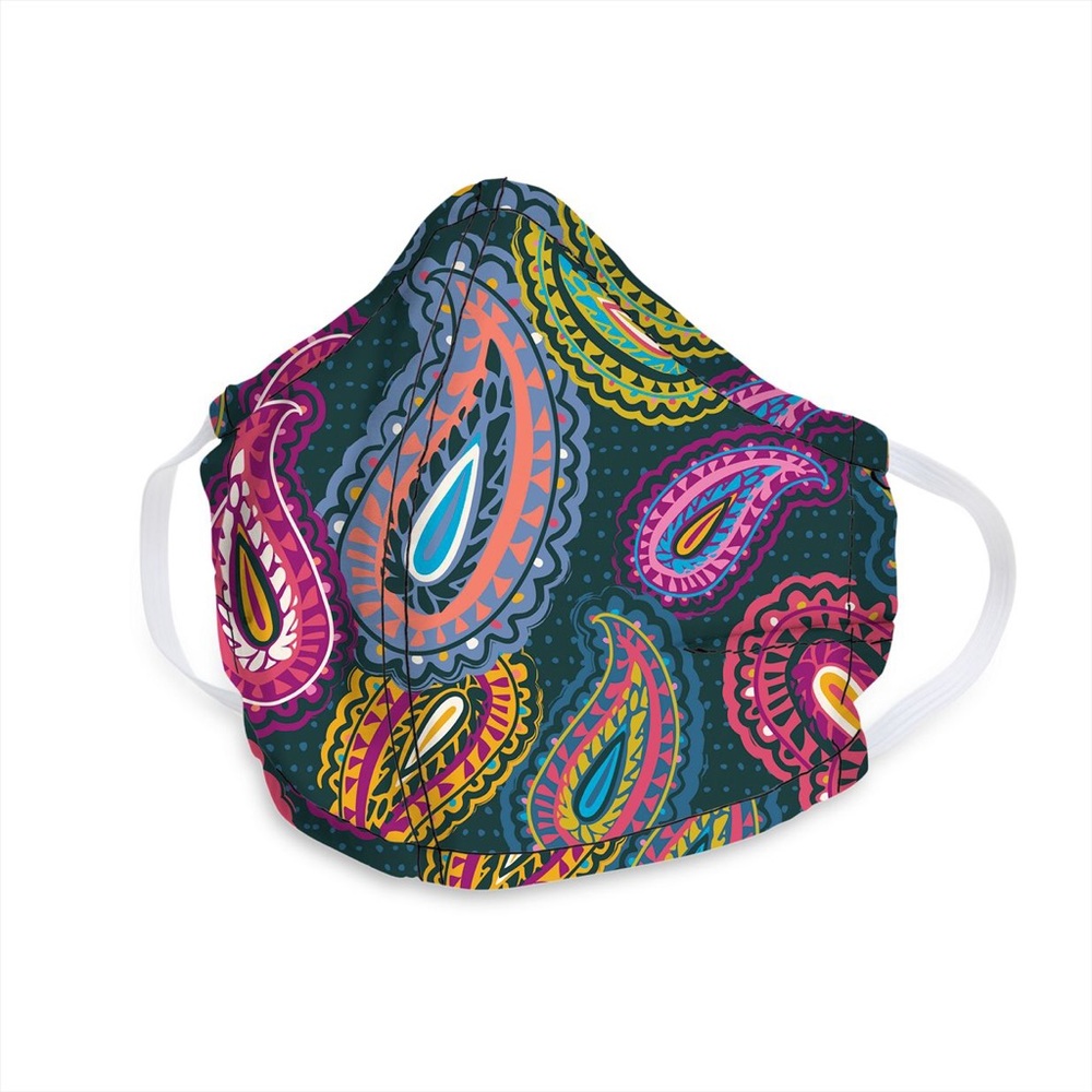 Vera Bradley Face Mask Twilight Paisley - Picture 4 of 6